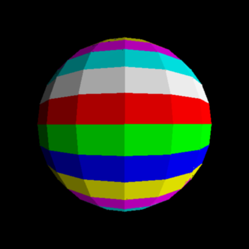 Picture of a cube rendered using BMP renderer